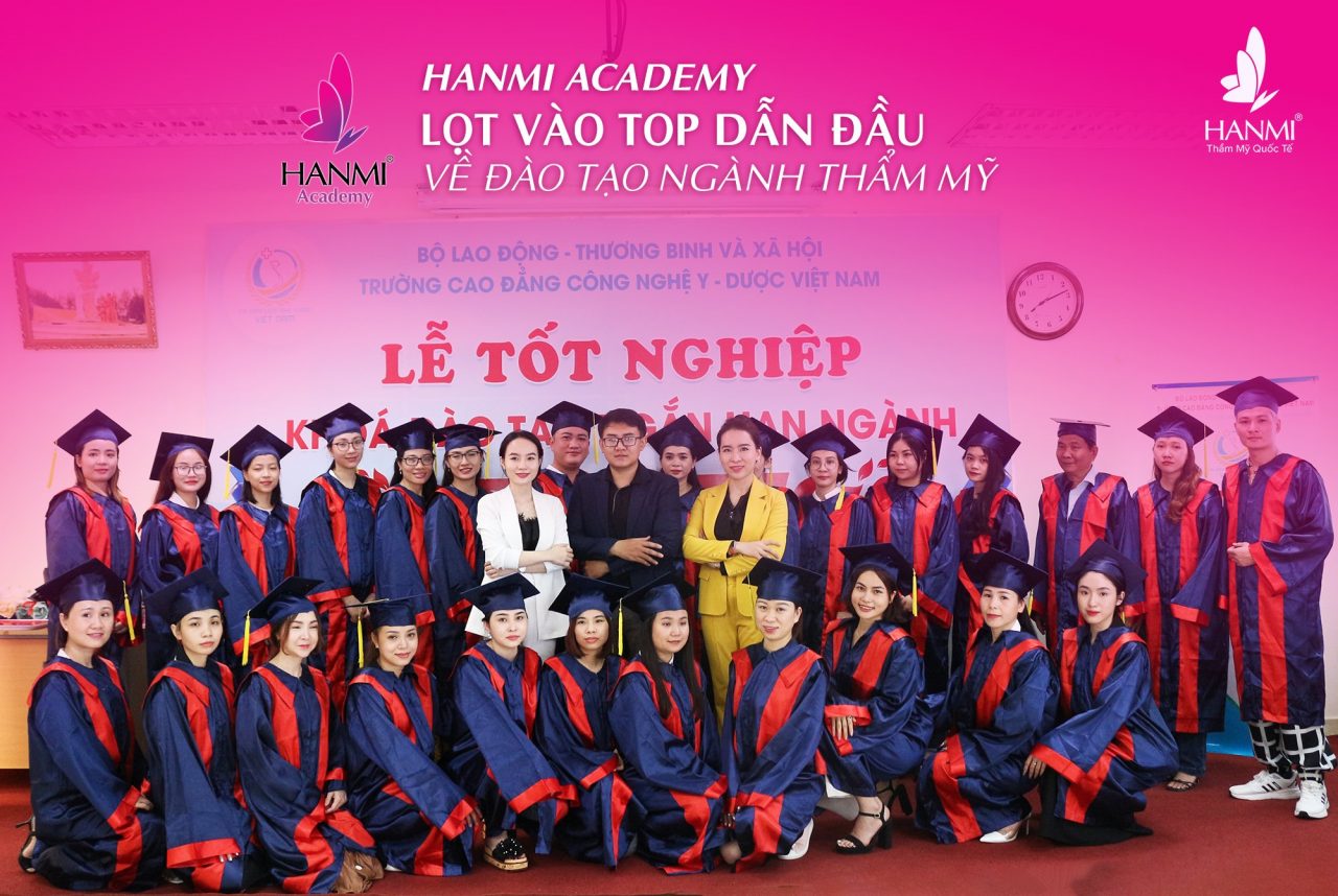 HANMI ACADEMY LỌT VÀO TOP DẪN ĐẦU VỀ ĐÀO TẠO NGÀNH THẨM MỸ