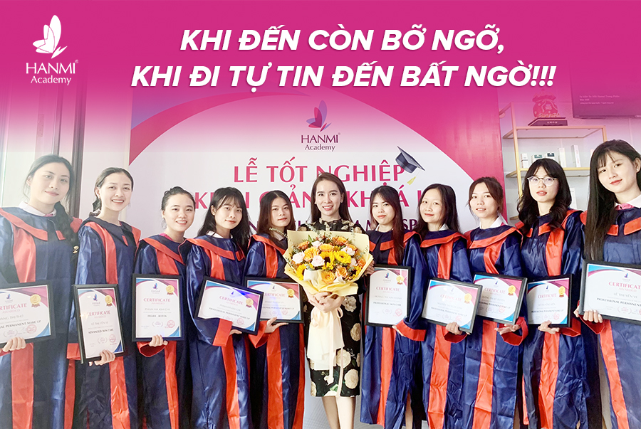 LỄ TỐT NGHIỆP KHÓA K29 HỌC VIỆN THẨM MỸ QUỐC TẾ HANMI